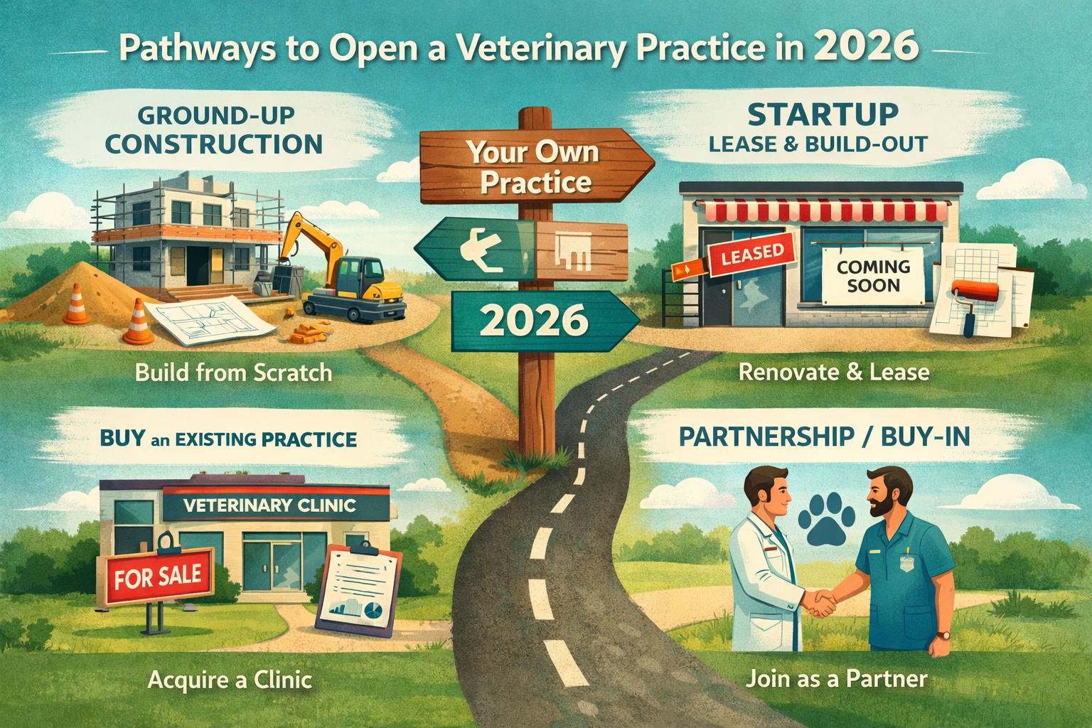 Thinking about leaving corporate veterinary medicine? Learn how to open a veterinary practice in 2026, including startup options, costs, and step-by-step guidance.